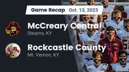 Recap: McCreary Central  vs. Rockcastle County  2023