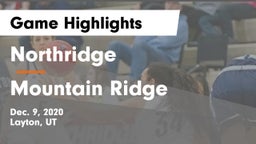 Northridge  vs Mountain Ridge Game Highlights - Dec. 9, 2020