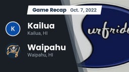 Recap: Kailua  vs. Waipahu   2022