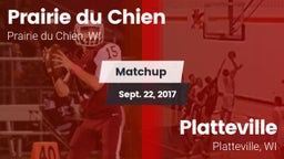 Matchup: Prairie du Chien vs. Platteville  2017