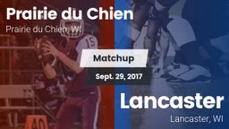 Matchup: Prairie du Chien vs. Lancaster  2017