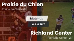 Matchup: Prairie du Chien vs. Richland Center  2017