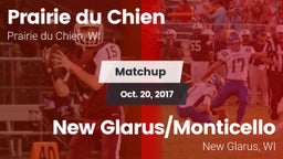 Matchup: Prairie du Chien vs. New Glarus/Monticello  2017