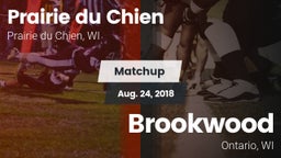 Matchup: Prairie du Chien vs. Brookwood  2018