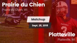 Matchup: Prairie du Chien vs. Platteville  2018