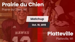 Matchup: Prairie du Chien vs. Platteville  2019