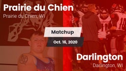 Matchup: Prairie du Chien vs. Darlington  2020