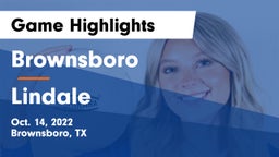 Brownsboro  vs Lindale  Game Highlights - Oct. 14, 2022