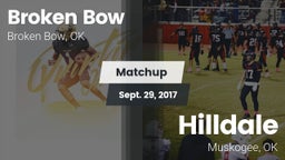 Matchup: Broken Bow High vs. Hilldale  2017