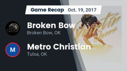 Recap: Broken Bow  vs. Metro Christian  2017