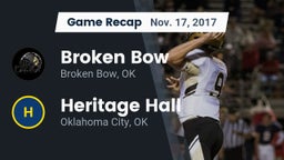 Recap: Broken Bow  vs. Heritage Hall  2017