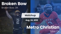 Matchup: Broken Bow High vs. Metro Christian  2018
