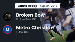 Recap: Broken Bow  vs. Metro Christian  2018