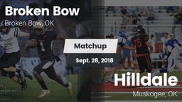 Matchup: Broken Bow High vs. Hilldale  2018