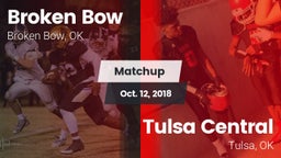 Matchup: Broken Bow High vs. Tulsa Central  2018