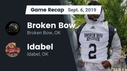 Recap: Broken Bow  vs. Idabel  2019