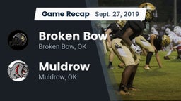 Recap: Broken Bow  vs. Muldrow  2019