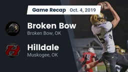 Recap: Broken Bow  vs. Hilldale  2019