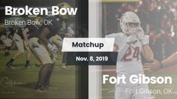 Matchup: Broken Bow High vs. Fort Gibson  2019