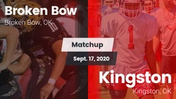 Matchup: Broken Bow High vs. Kingston  2020