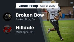 Recap: Broken Bow  vs. Hilldale  2020