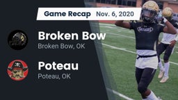Recap: Broken Bow  vs. Poteau  2020