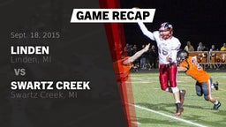 Recap: Linden  vs. Swartz Creek  2015