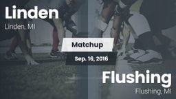 Matchup: Linden  vs. Flushing  2016