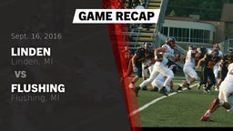 Recap: Linden  vs. Flushing  2016