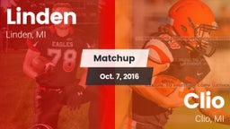 Matchup: Linden  vs. Clio  2016