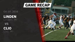 Recap: Linden  vs. Clio  2016