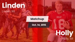 Matchup: Linden  vs. Holly  2016