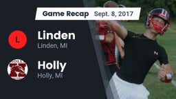 Recap: Linden  vs. Holly  2017