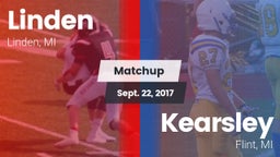 Matchup: Linden  vs. Kearsley  2017
