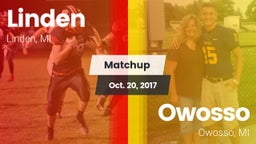 Matchup: Linden  vs. Owosso  2017