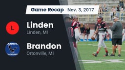 Recap: Linden  vs. Brandon  2017