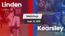 Matchup: Linden  vs. Kearsley  2018