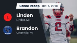 Recap: Linden  vs. Brandon  2018