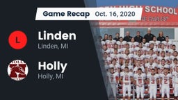 Recap: Linden  vs. Holly  2020