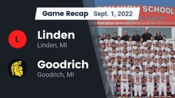 Recap: Linden  vs. Goodrich  2022