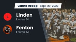 Recap: Linden  vs. Fenton  2023