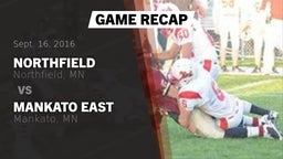 Recap: Northfield  vs. Mankato East  2016