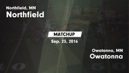 Matchup: Northfield High vs. Owatonna  2016