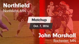Matchup: Northfield High vs. John Marshall  2016