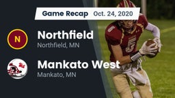 Recap: Northfield  vs. Mankato West  2020
