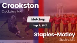 Matchup: Crookston High vs. Staples-Motley  2017