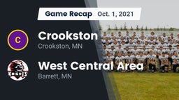 Recap: Crookston  vs. West Central Area 2021