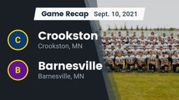 Recap: Crookston  vs. Barnesville  2021