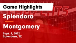 Splendora  vs Montgomery  Game Highlights - Sept. 2, 2022