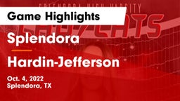 Splendora  vs Hardin-Jefferson  Game Highlights - Oct. 4, 2022